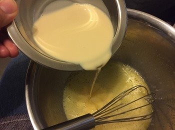 step4: 加入淡奶拌勻