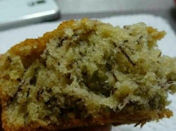 step7: 蛋糕組織鬆軟， 超級美味。  就算隔咗一夜第二朝食都一樣好味呀。