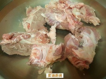 step6: 鮑魚骨汆水