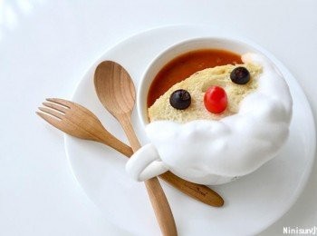 step13: 可愛又美味的聖誕老人湯完成!