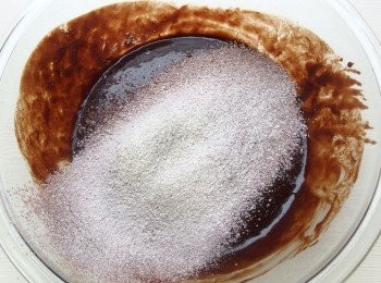 step12: 加入再次過篩的粉類。