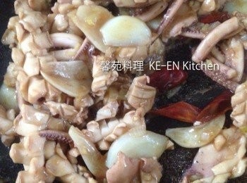 step6: 最後倒入4用大火快炒數下即可裝盤