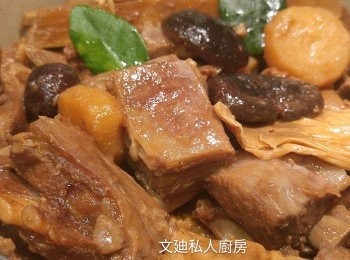 step7: <span class="group_7">腐乳醬</span>攪勻加上檸檬絲用作醮羊腩一同進食。