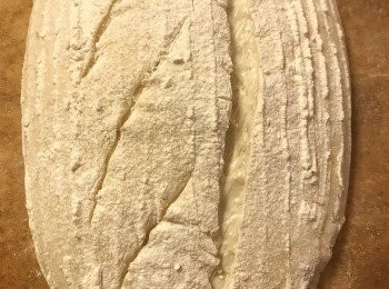 step4: 界包入爐, 250度焗30分鐘.