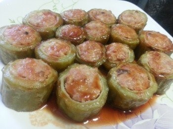 step9: 淋上自製照燒汁即可.(又可淋上蠔油獻汁)