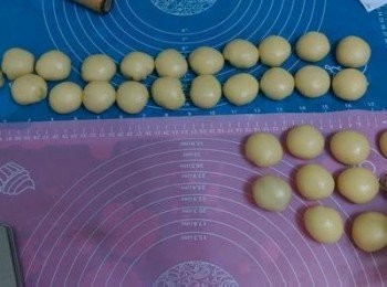 step8: 粉紅色區為已包好餡料成圓形