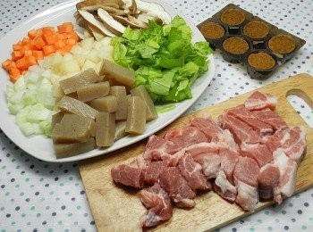 step3: 將材料一一切好備用