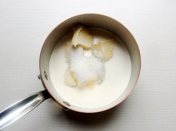 step4: 將所有的材料都放入鍋裡(夏威夷豆除外)。