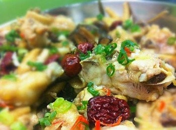 step4: 隔水蒸約20分鐘，即可。