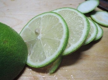 step2: 檸檬切片