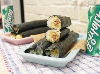 step10: 韓式飯捲們~~~上場&gt;////