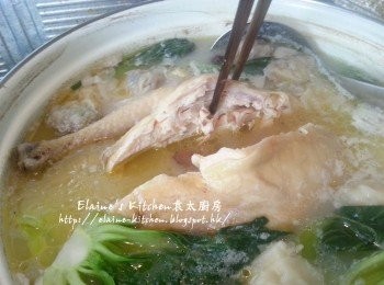 step13: 食時將雞剪開即可