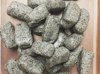 step9: 十分鐘後便會變乾一點便可以入盒