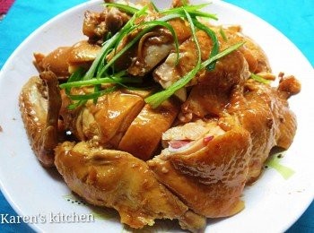 step7: 沒有玫瑰露酒可以用紹興酒代替。