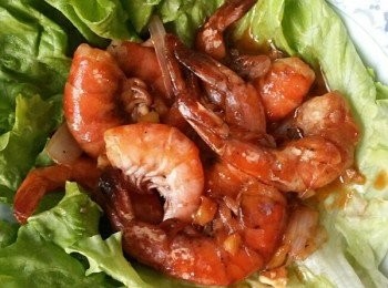 step5: 油爆蝦球食譜完成