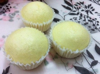 step5: 出爐了，如果用來祭拜，可以畫上你喜愛的圖案或字體。
如果是食用，色素就可以免除。