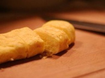 step6: 出鍋後切塊。