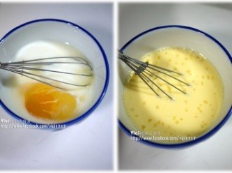 step2: 2 加入雞蛋，拌勻