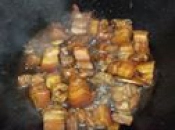 step9: 燜35分鐘後，剩下少許汁