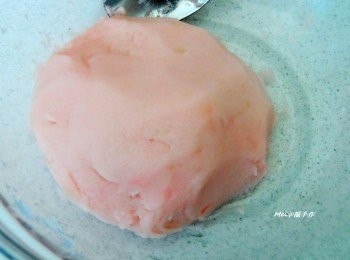 step2: 壓成泥狀的馬鈴薯