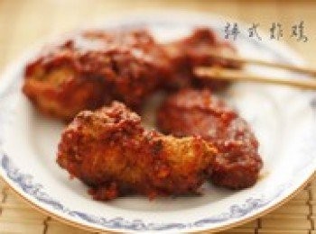 step10: 將雞塊均勻沾裹<span class="group_1">韓式辣醬版</span>醬汁，然後撒上芝麻就成了。