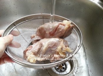 step3: 盛起沖洗乾淨瀝乾水份