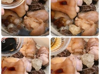 step4: 滾起後蓋上蓋用細火炆1.5小時，熄火焗半小時便完成；