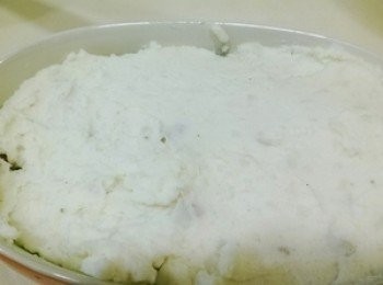 step8: 鋪上馬鈴薯泥