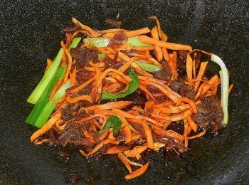 step6: 再下XO蜜醬快炒