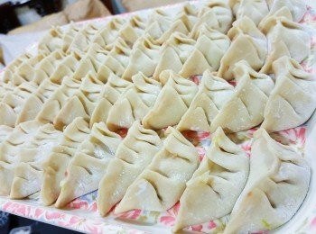 step6: 簡單捏一捏水餃就完成了