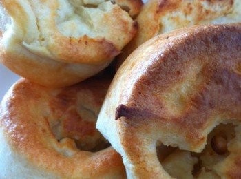 step4: 放Muffin模回焗爐中層焗15-20分鐘即可