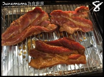 step8: 入焗爐，用燒烤功能最高温度燒烤
2面各燒烤10分鐘左右