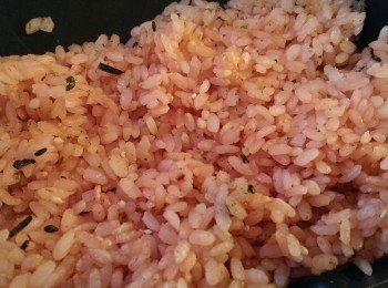 step5: 將白飯煎成口感脆脆的像鍋巴,再加入起司乾煎