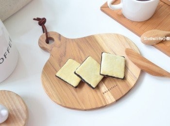 step10: 剩下10g的巧克力醬可用來黏合餅乾