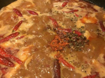 step6: 加入花椒麻椒和家麻家辣辣椒面