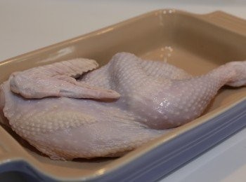 step1: (1) 雞洗乾淨備用