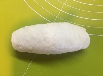 step4: 將粉團捲起，發酵大至一倍。