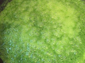 step3: 加麻醬再開動攪拌機，醬料倒出備用。