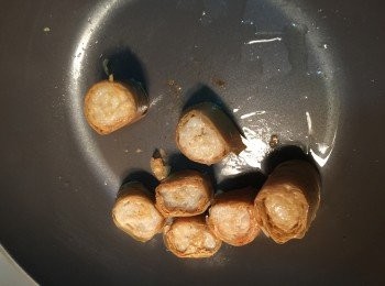 step4: 放涼好就可以慢慢煎！