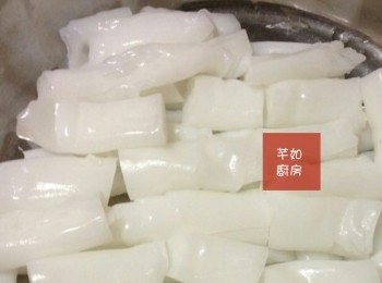 step1: 將腸粉切段