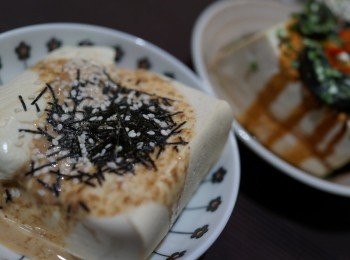 step3: 圖為另一種配低脂芝麻醬的食法。