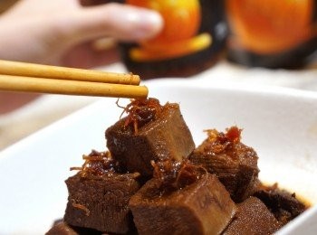 step6: 最後加入XO醬同食，即成。