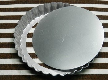 step7: ㄚ曼達使用的是可脫式六吋派模