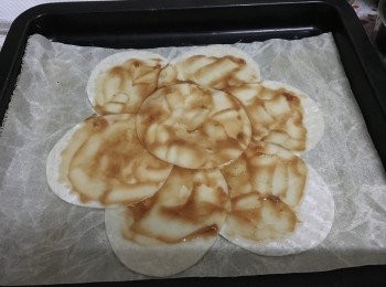 step2: ♧塗上番茄醬