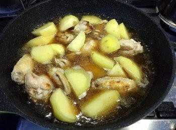 step4: 煮至醬汁濃，即成。