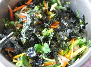 step7: 食用時再拌一拌，或鋪在上層皆可