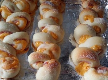 step5: 預熱焗爐, 180度, 焗16至20分鐘.