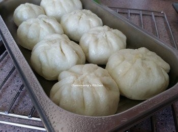 step6: 放入蒸籠猛火蒸8分鐘，