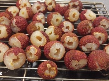 step4: 所有核挑出後去殼。