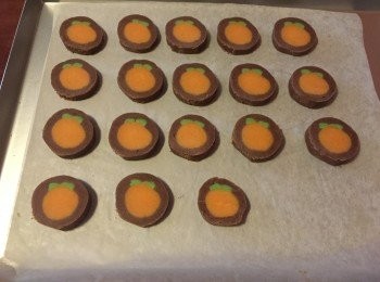 step9: 放在焗爐上, 焗160度12分鐘